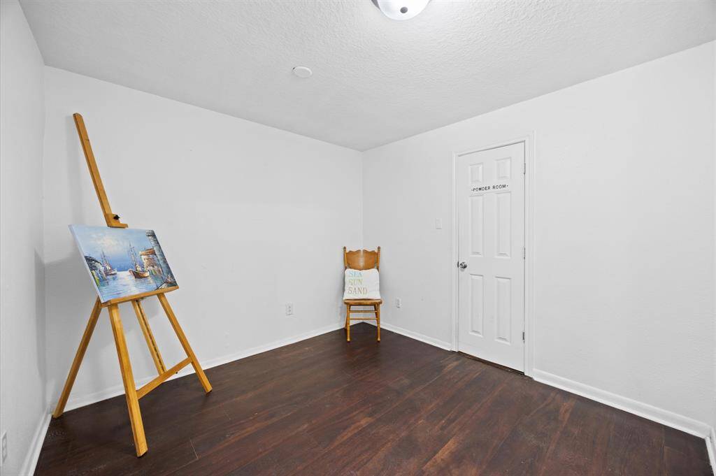 Office features a customizable powder room, ready to fit your lifestyle.