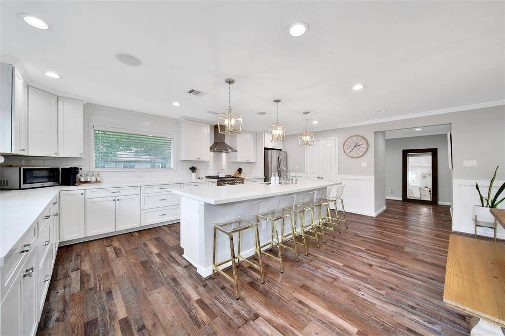 View of kitchen.