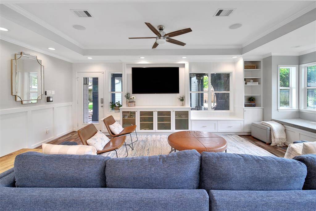 View of living room.