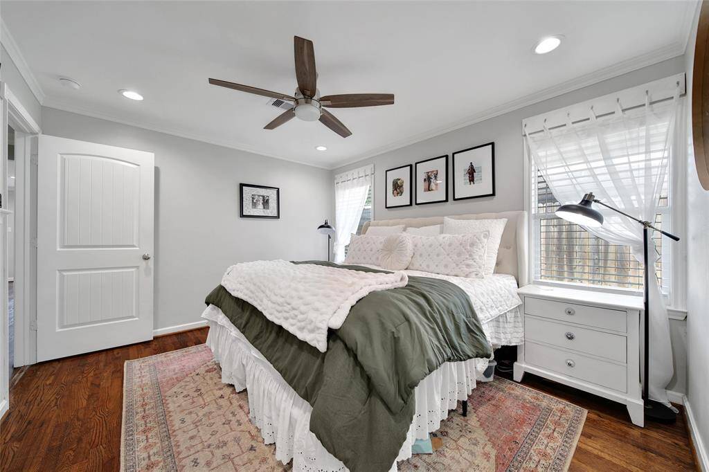 View of primary bedroom.