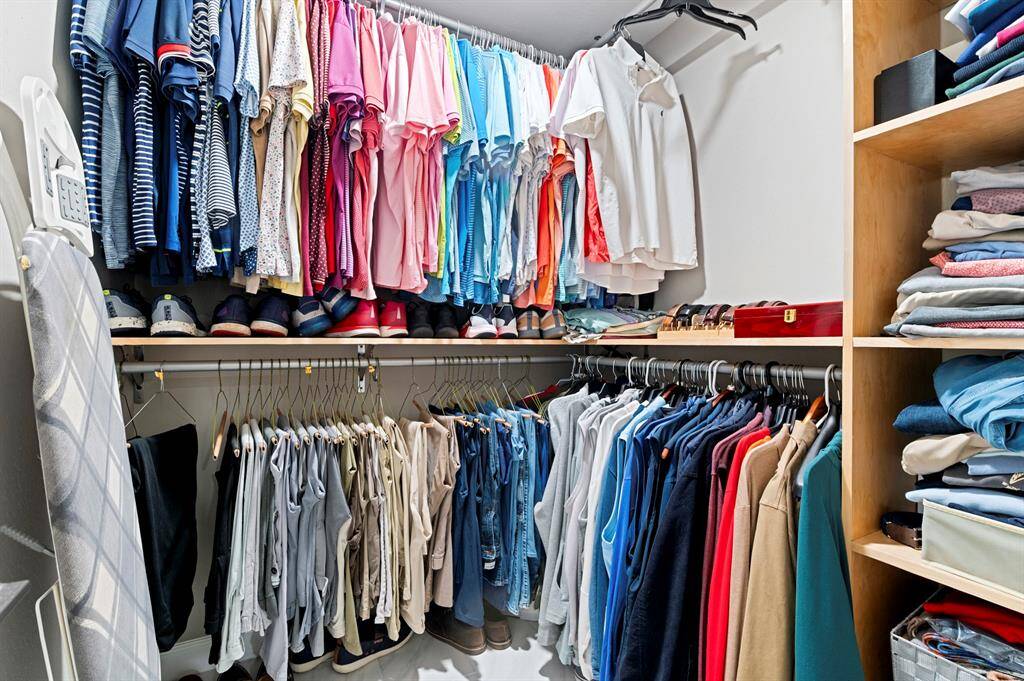 Walk-in closet offering ample storage space and easy organization