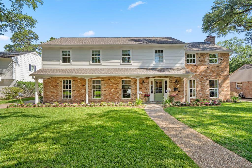 Traditional curb appeal with great potential