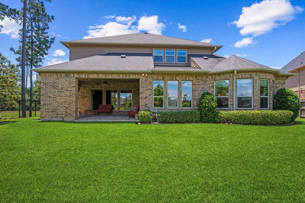 View of the back of the home