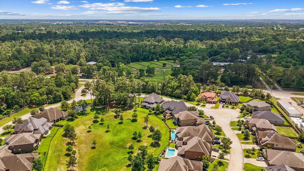Aerial view of the community