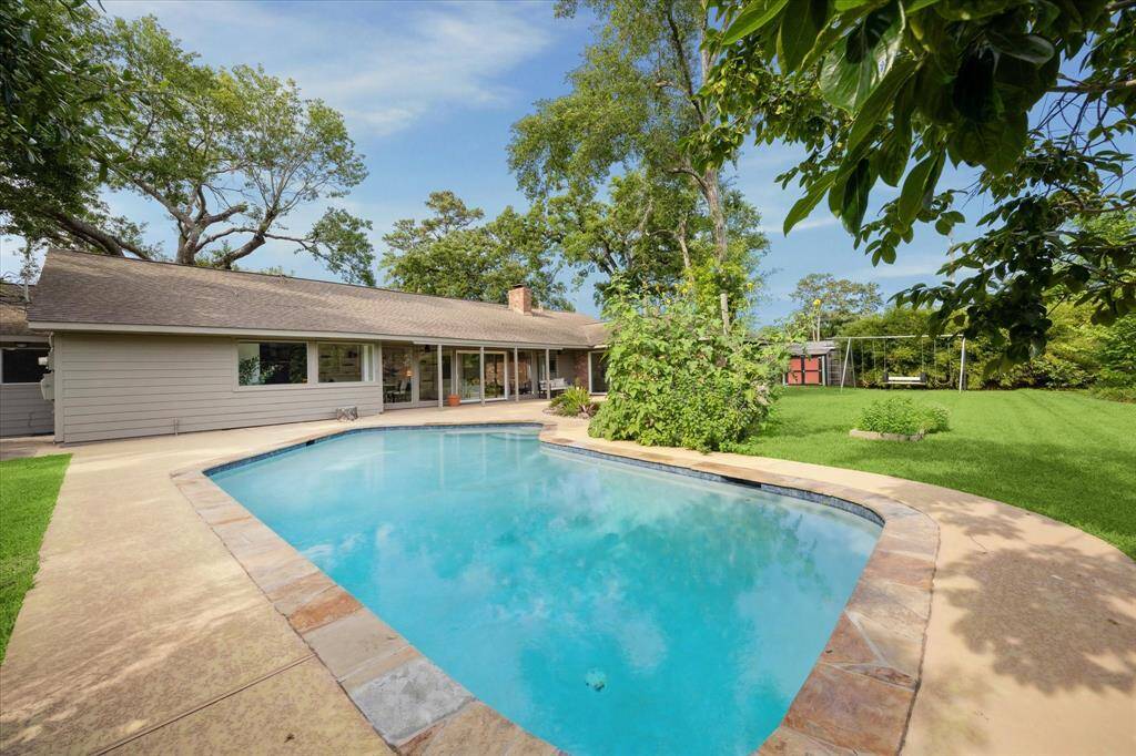 The pool was resurfaced and redecked in 2023*. *per seller