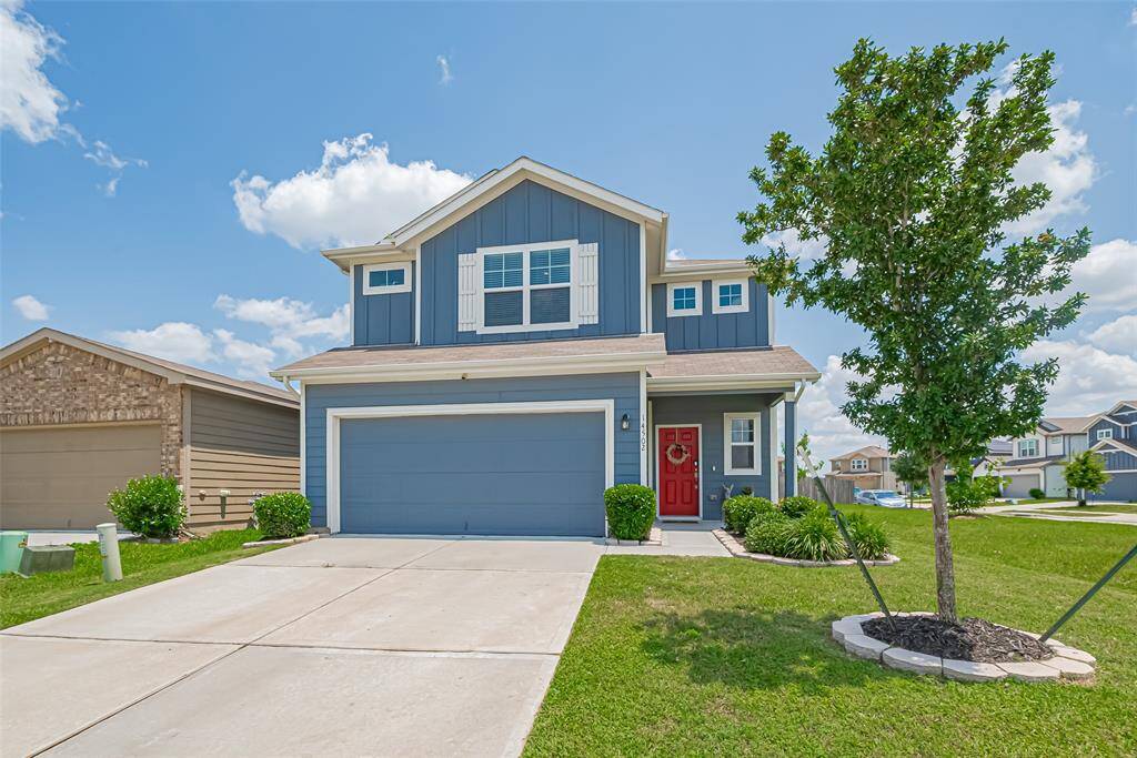 Front yard and driveway