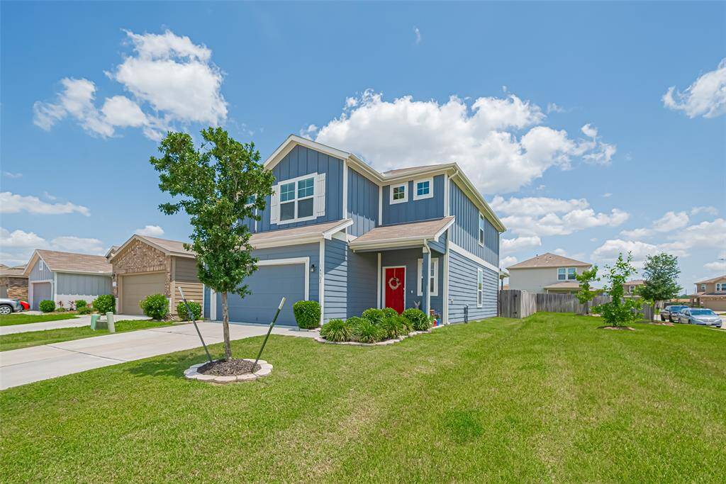 Front and side yard and driveway