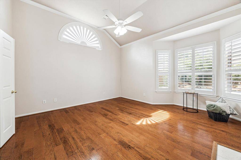 So much natural light in this beautiful Primary Bedroom