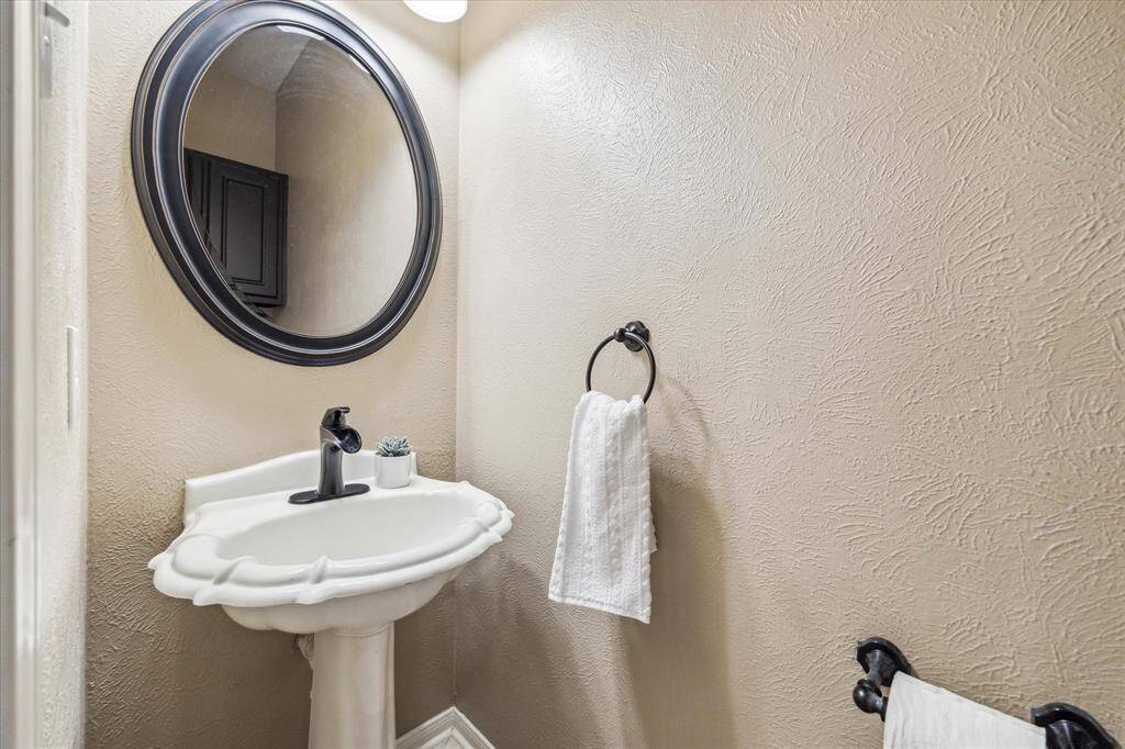 Half Bath on 1st level