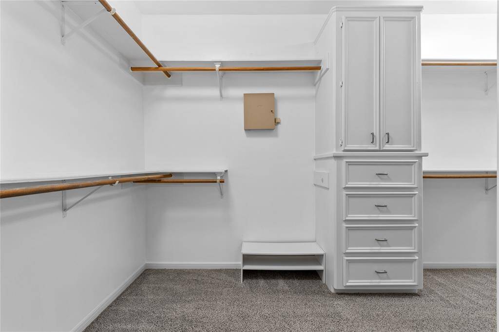 More closet storage