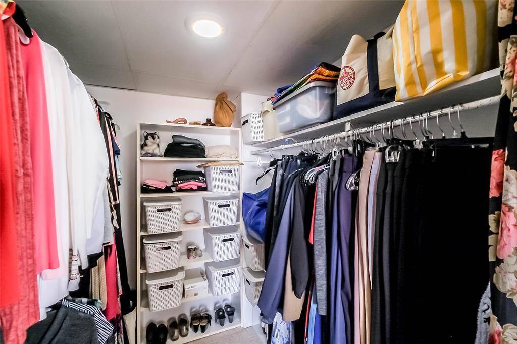 A nice sized walk-in closet completes the primary suite.