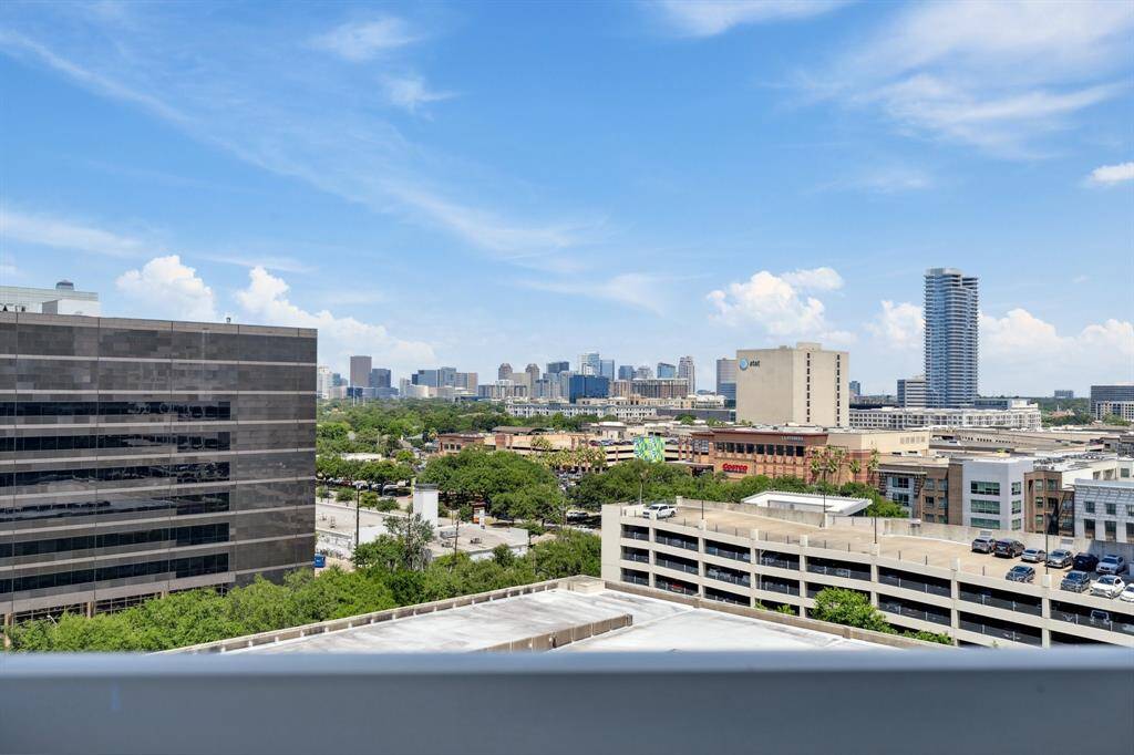 Galleria skyline views and convenient close by shopping and dining.