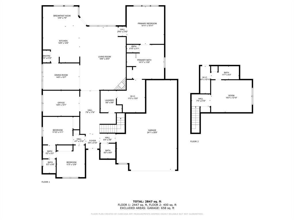 First and Second Floor