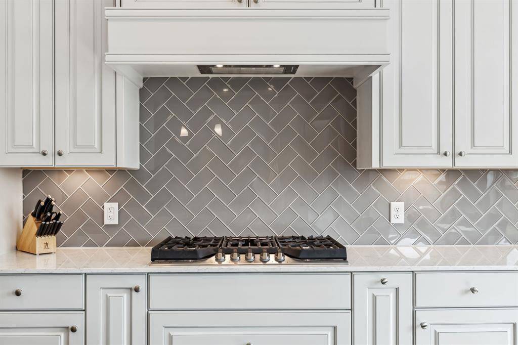 Great cooking area.