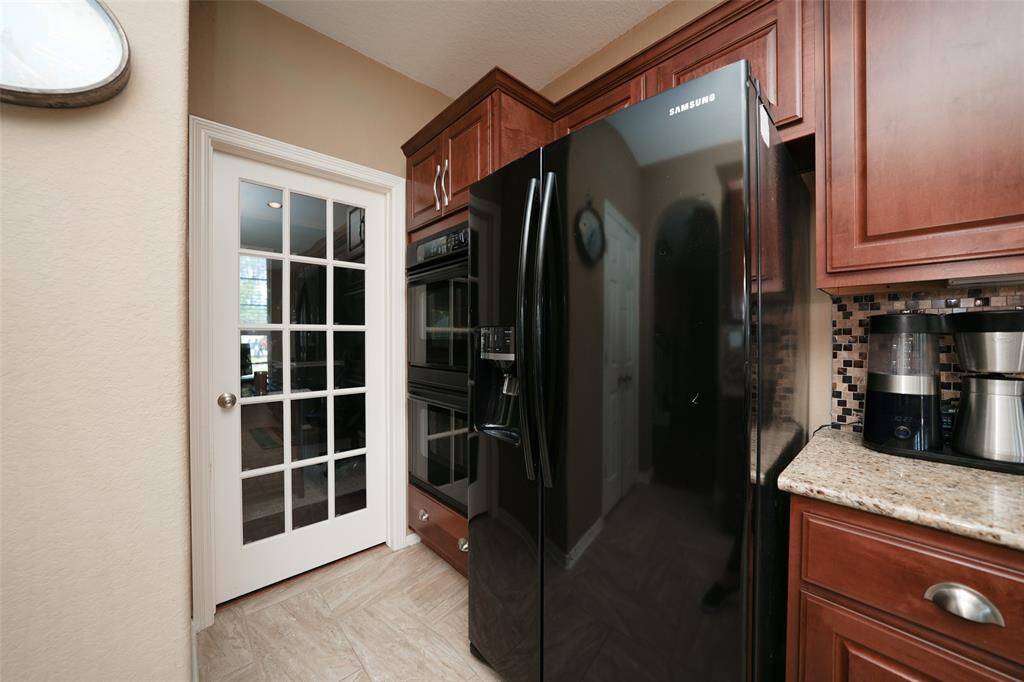 View of flex space door