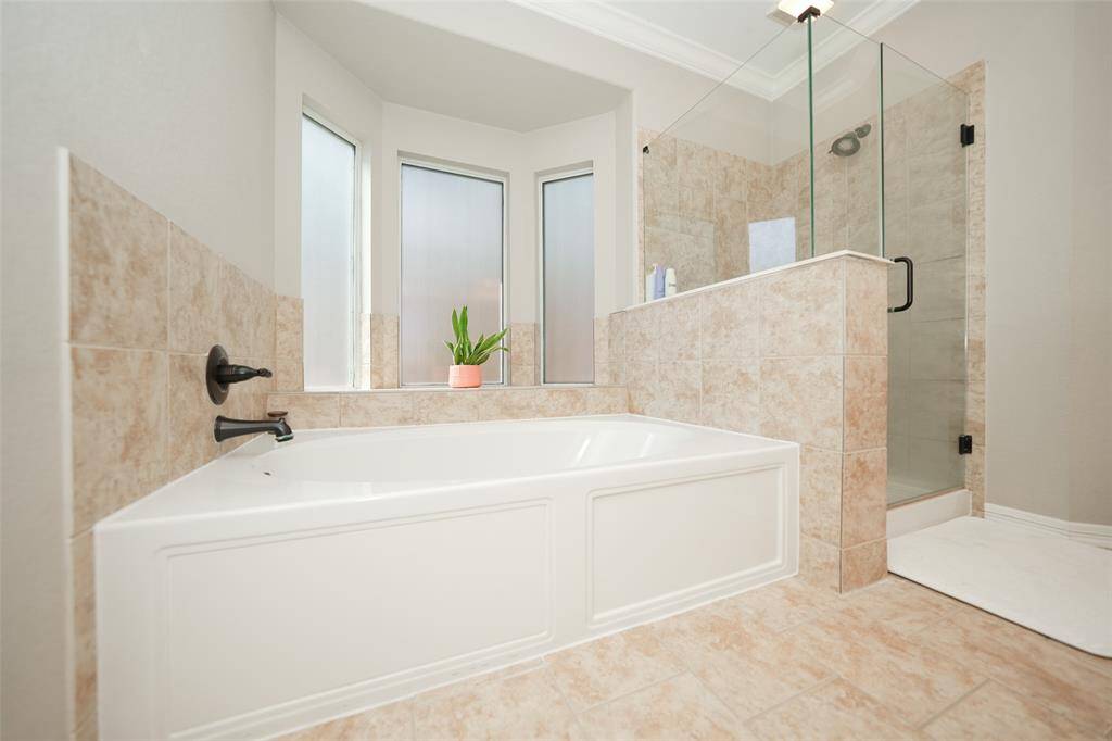 Large soaker tub
