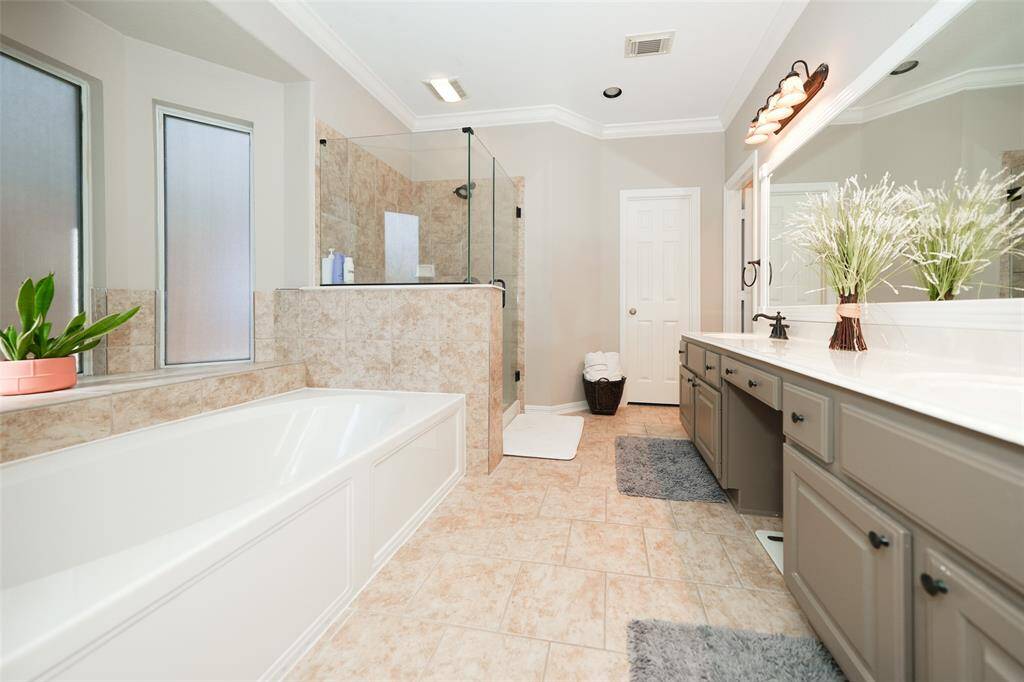Spa-like bathroom