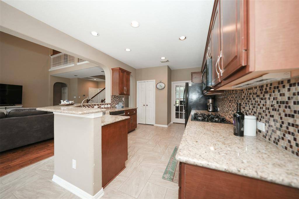 Open concept kitchen
