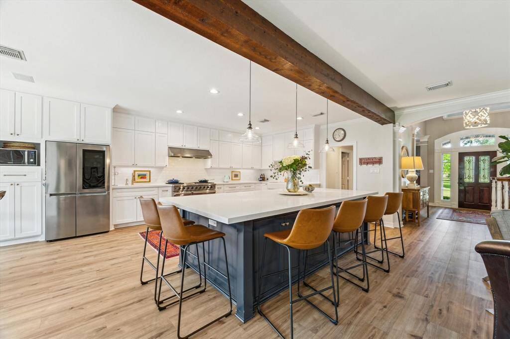 Reimagined kitchen space.