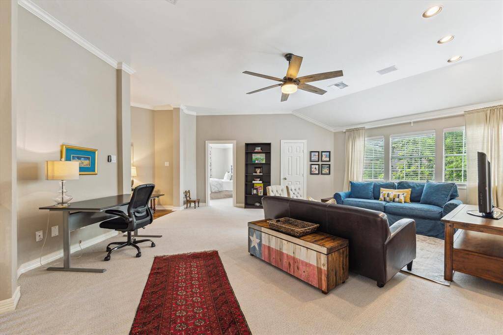 Large gameroom on second floor.