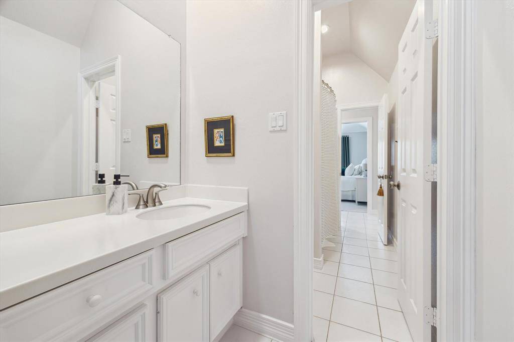 Secondary bathroom number 2.