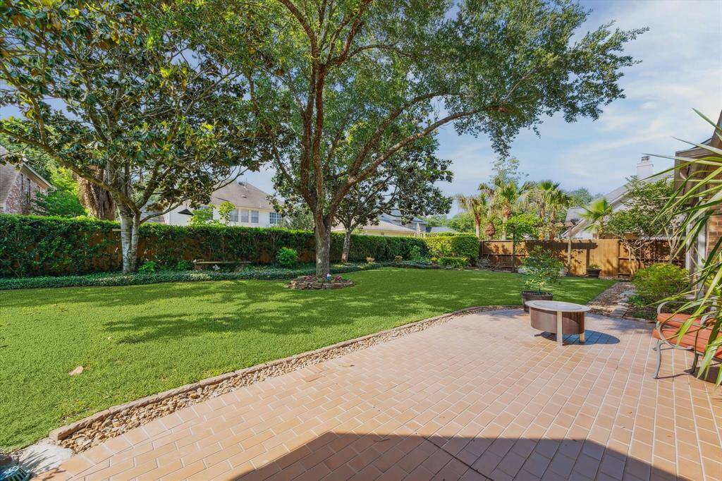 View from patio.