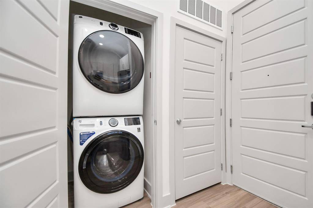 Picture not of actual listing but rather a model home for one bedroom units