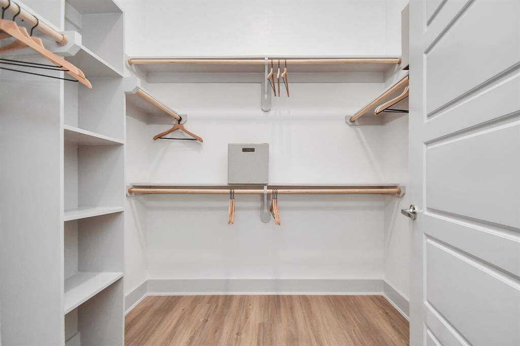 Picture not of actual listing but rather a model home for one bedroom units