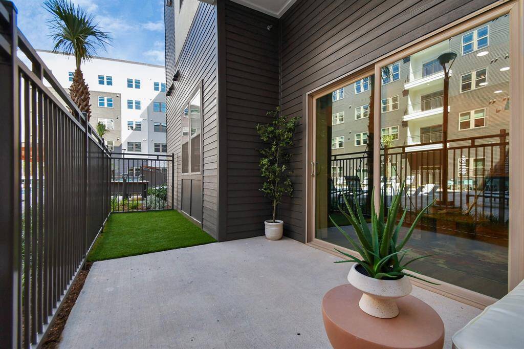 Picture not of actual listing but rather a model home for one bedroom units