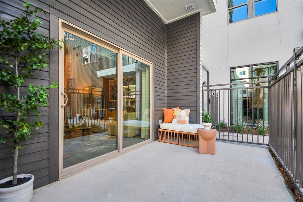 Picture not of actual listing but rather a model home for one bedroom units