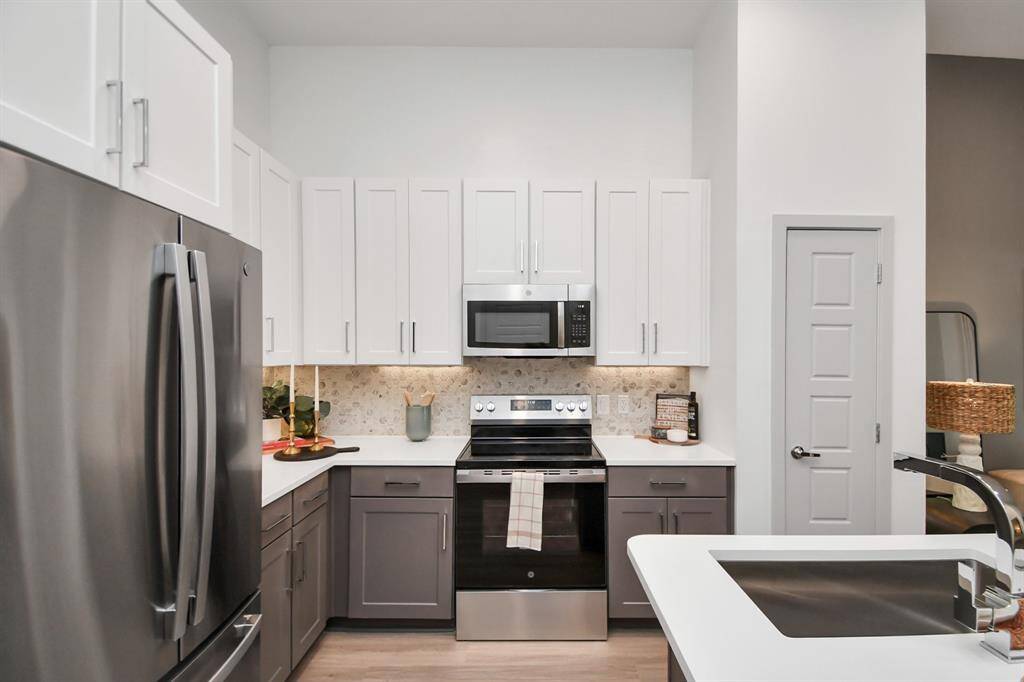 Picture not of actual listing but rather a model home for one bedroom units