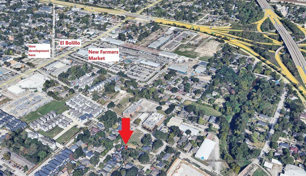 Near the new Farmers Market redevelopment area, with more developments planned up Airline and off 610.