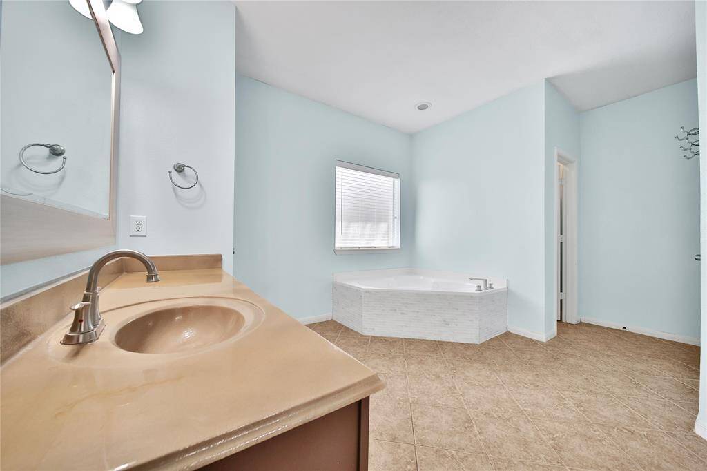 Huge primary bathroom