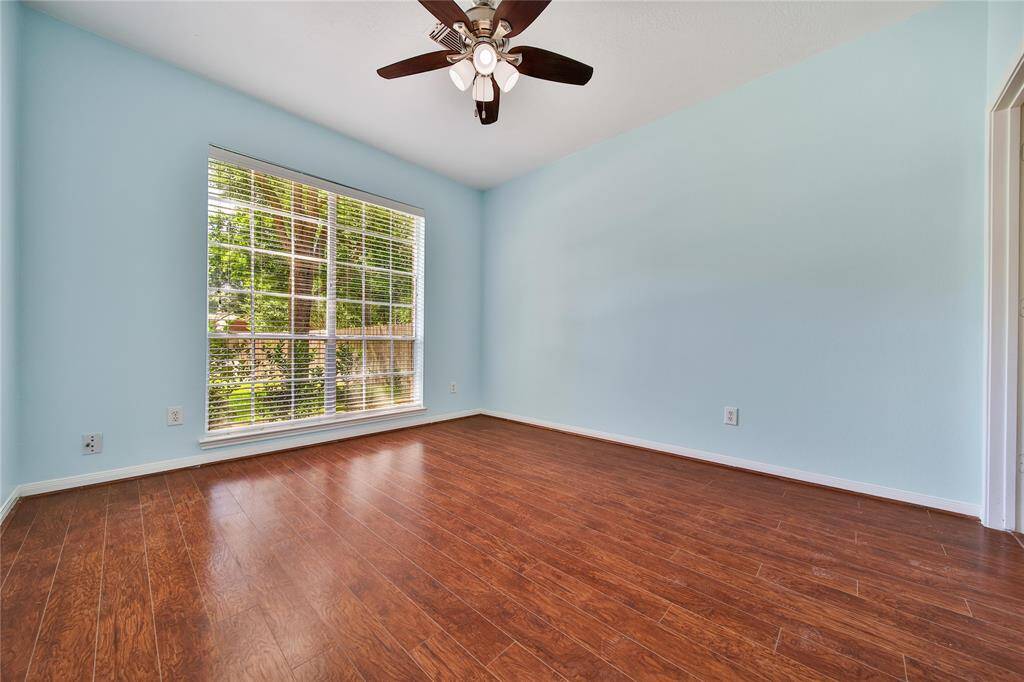 Formal dining features a large window with exquisite views!