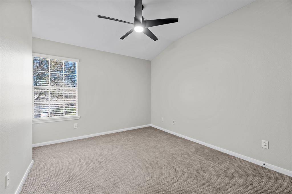 Large secondary bedroom upstairs. One of four upstairs.