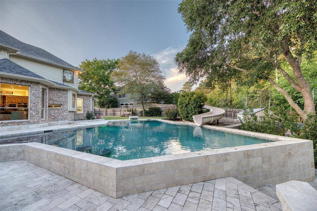 Refreshing in-ground pool —ideal for summer fun and relaxation.