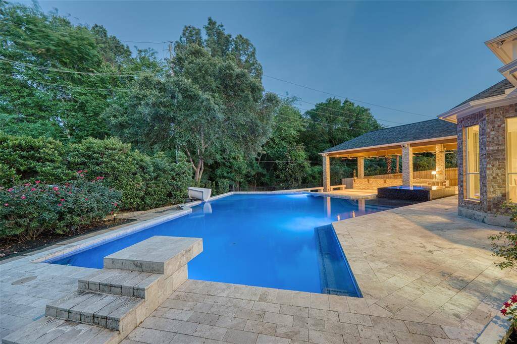 Refreshing in-ground pool —ideal for summer fun and relaxation.