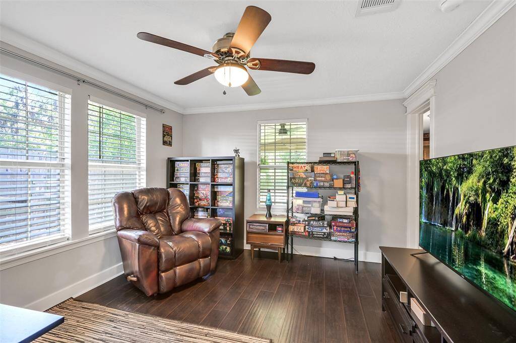 Front bedroom includes large storage closet for storing holiday items, luggage and much more.