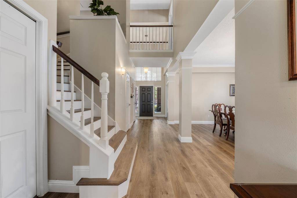 This home has recent Luxury Vinyl Plank flooring all throughout the main living areas.