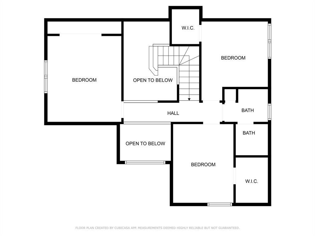 Second floor floorplan