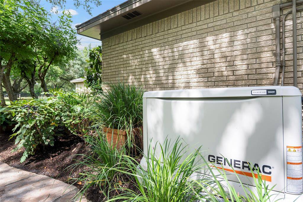 This home comes with many creature comforts you can't see-a full home generator, a central vac system, updated Trane A/C unit, a conventional septic system with 2-tanks, gas water heaters & more! Plus the whole home was replumbed with PEX piping in 2023.