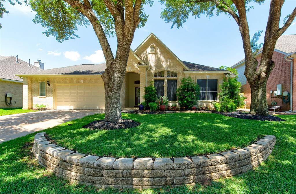Home is complete with rain gutters and water garden features