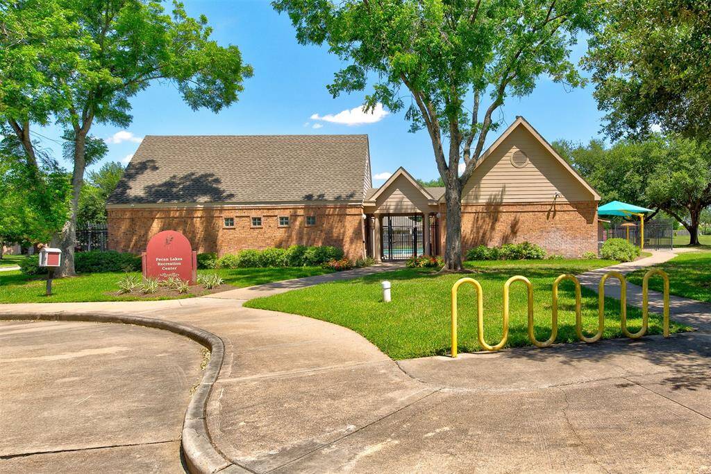 Community center complete with splash pad and pool