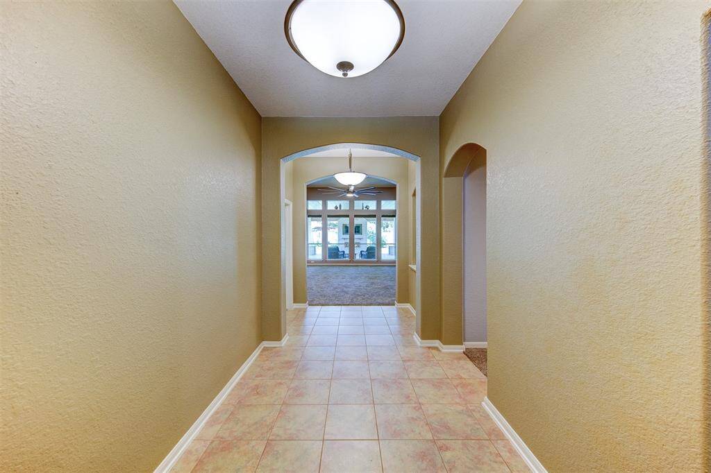View from the front door