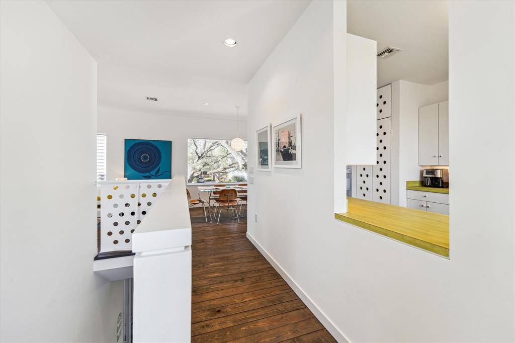 Second floor landing.