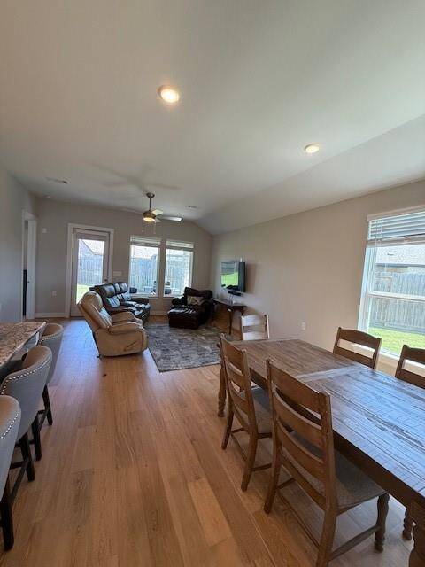 View of the light and bright main space, notice the backyard and huge side yard to the right.