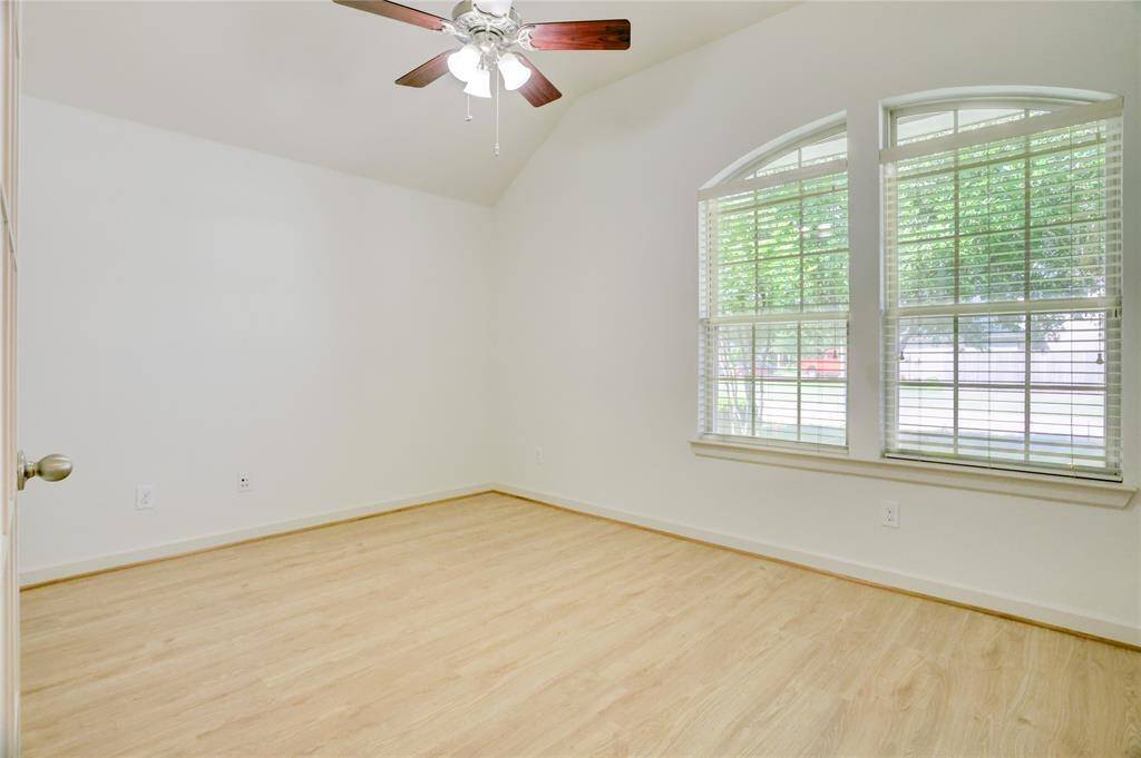 Home office offers flexible space for focus for accomplishments.