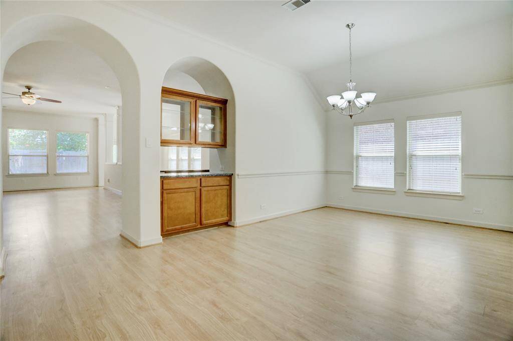 Formal dining room is your memory making platform over meals or even a billards table.