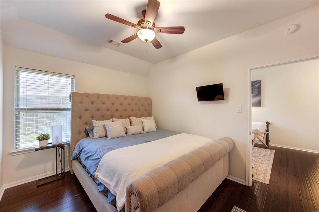 This secondary bedroom offers a comfortable and versatile space—perfect for family, guests.  With ample natural light, a roomy closet, and neutral finishes, it’s ready to suit a variety of needs and personal styles.
