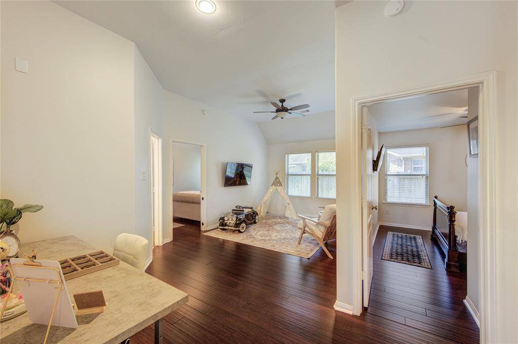 This versatile gameroom or flex space offers endless possibilities—perfect for a home theater, playroom, workout area, or creative studio. With ample room and an open layout, it adapts easily to fit your family’s lifestyle and needs